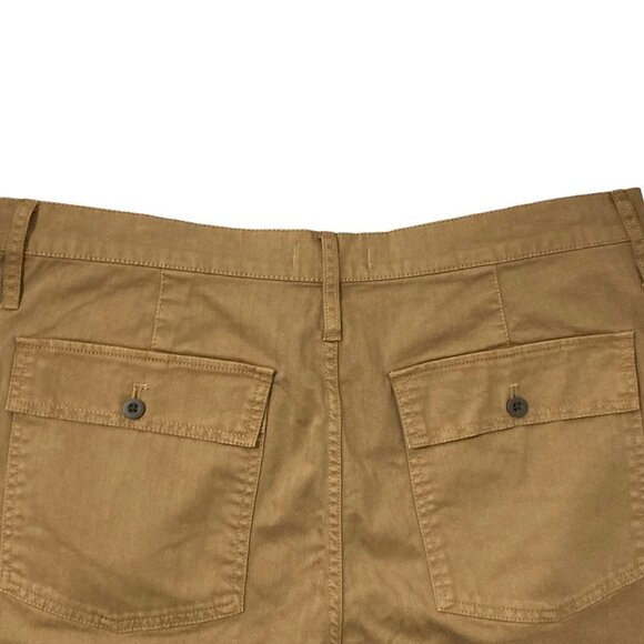 MADEWELL The Perfect Vintage Straight Workwear Utility Pants in Brown - Picture 11 of 13